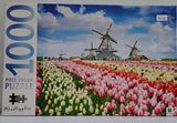 JIGSAW PUZZLE - Windmills - MINDBOG.1000 PCS