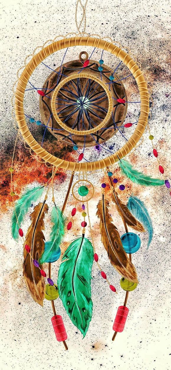 8 Feather Dreamcatcher- Full Drill Diamond Painting - Specially ordered for you. Delivery is approximately 4 - 6 weeks.