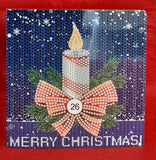 Diamond Painting Christmas Card Kit (C) - Pack of 8 cards