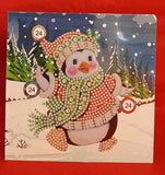 Diamond Painting Christmas Card Kit (C) - Pack of 8 cards