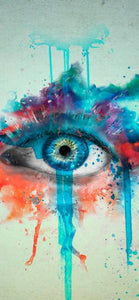 Abstract Eye 08 - Full Drill Diamond Painting - Specially ordered for you. Delivery is approximately 4 - 6 weeks.