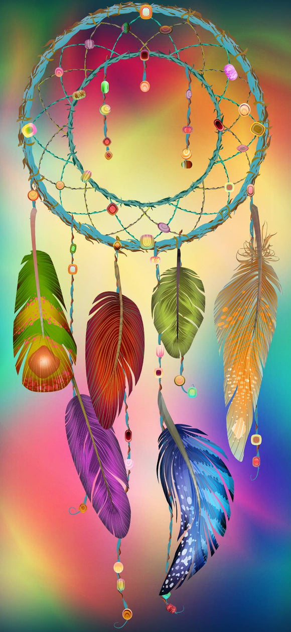 Amazing Colourful Dreamcatcher- Full Drill Diamond Painting - Specially ordered for you. Delivery is approximately 4 - 6 weeks.