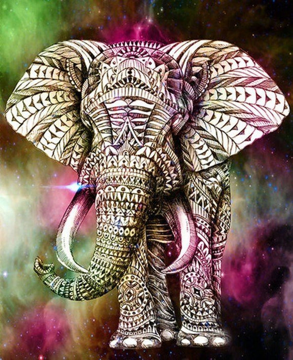 Special Order - Batik Elephant - Full Drill Diamond Painting - Specially ordered for you. Delivery is approximately 4 - 6 weeks.