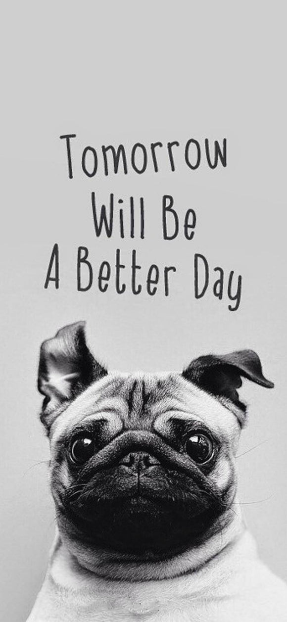 Better Day Pug- Full Drill Diamond Painting - Specially ordered for you. Delivery is approximately 4 - 6 weeks.