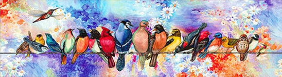Special Order - Birds on a Wire - Full Drill Diamond Painting - Specially ordered for you. Delivery is approximately 4 - 6 weeks.