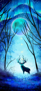Blue Deer- Full Drill Diamond Painting - Specially ordered for you. Delivery is approximately 4 - 6 weeks.