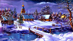 Christmas 03- Full Drill Diamond Painting - Specially ordered for you. Delivery is approximately 4 - 6 weeks.