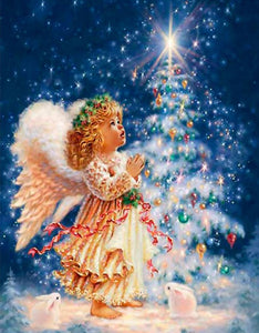 Special Order - Christmas Angel - Full Drill Diamond Painting - Specially ordered for you. Delivery is approximately 4 - 6 weeks.