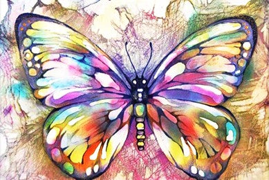 Colour Wash Butterfly 01- Full Drill Diamond Painting - Specially ordered for you. Delivery is approximately 4 - 6 weeks.