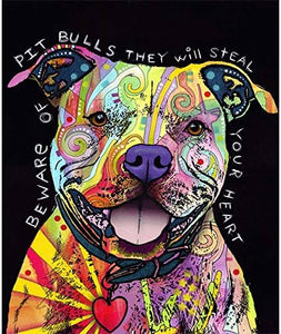 Colourful Dog 04 - Full Drill Diamond Painting - Specially ordered for you. Delivery is approximately 4 - 6 weeks.