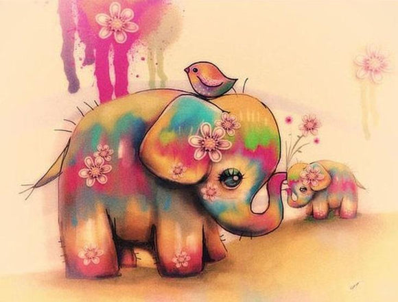 Special Order - Cute Baby Elephant - Full Drill diamond painting - Specially ordered for you. Delivery is approximately 4 - 6 weeks.