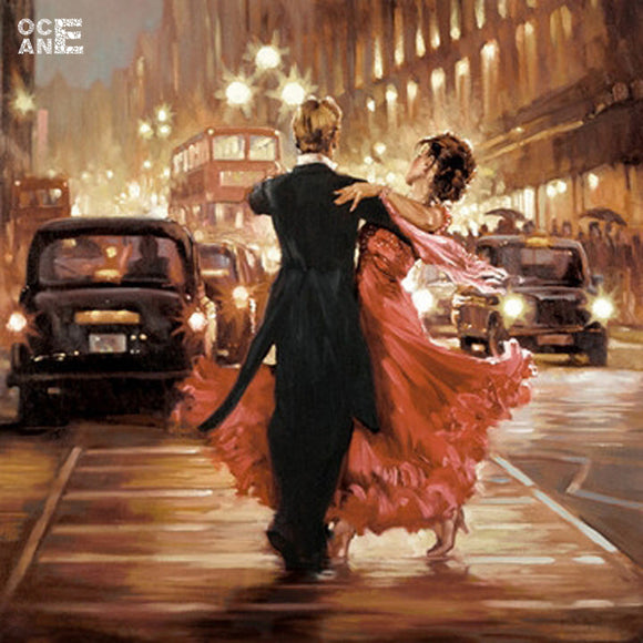 Special Order - Dancing in the City - Full Drill Diamond Painting - Specially ordered for you. Delivery is approximately 4 - 6 weeks.