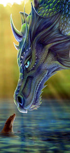 Dragon 01- Full Drill Diamond Painting - Specially ordered for you. Delivery is approximately 4 - 6 weeks.