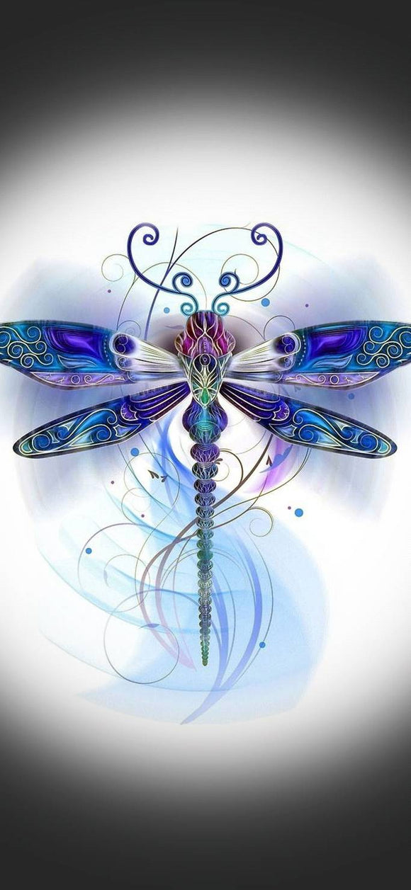 Dragonfly- Full Drill Diamond Painting - Specially ordered for you. Delivery is approximately 4 - 6 weeks.