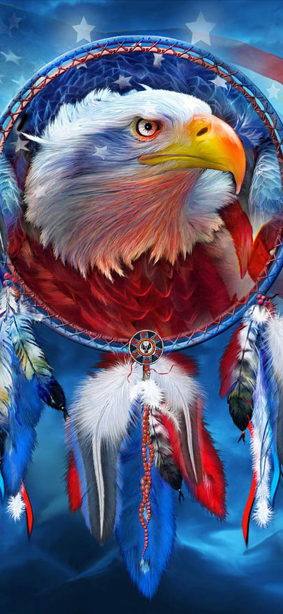 Eagle Dreamcatcher- Full Drill Diamond Painting - Specially ordered for you. Delivery is approximately 4 - 6 weeks.