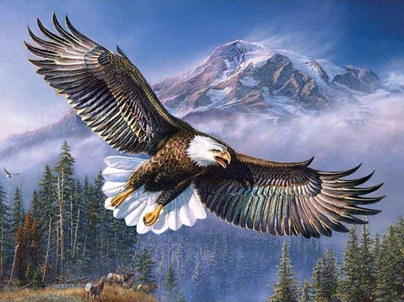 Special Order - Eagle - Full Drill diamond painting - Specially ordered for you. Delivery is approximately 4 - 6 weeks.