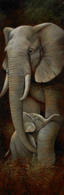 Special Order - Wild Mothers Elephant - Full Drill Diamond Painting - Specially ordered for you. Delivery is approximately 4 - 6 weeks.