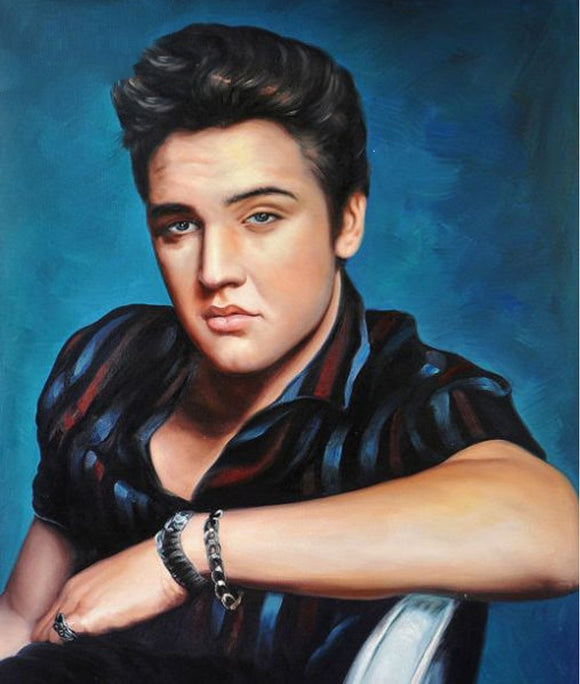 Elvis Presley 2- Full Drill Diamond Painting - Specially ordered for you. Delivery is approximately 4 - 6 weeks.