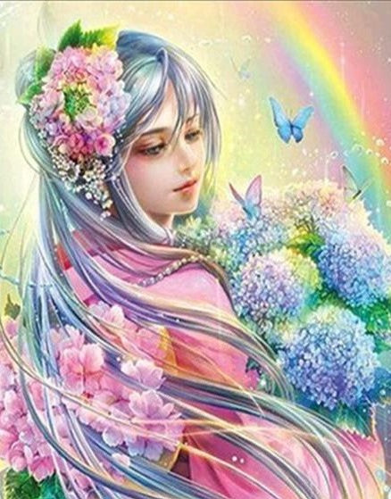 Fairy Pastel- Full Drill Diamond Painting - Specially ordered for you. Delivery is approximately 4 - 6 weeks.