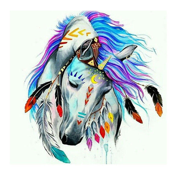 Special Order - Fanciful Horse Head - Full Drill Diamond Painting - Specially ordered for you. Delivery is approximately 4 - 6 weeks.