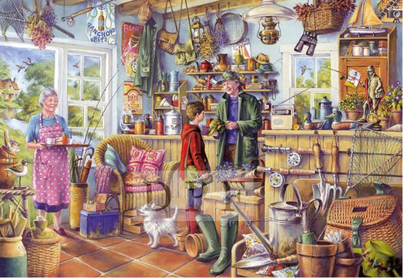 Fishing Store- Full Drill Diamond Painting - Specially ordered for you. Delivery is approximately 4 - 6 weeks.