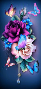 Flowers 04- Full Drill Diamond Painting - Specially ordered for you. Delivery is approximately 4 - 6 weeks.