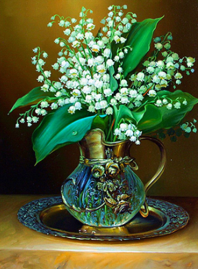 Flowers 017 Full Drill Diamond Painting - Specially ordered for you. Delivery is approximately 4 - 6 weeks.