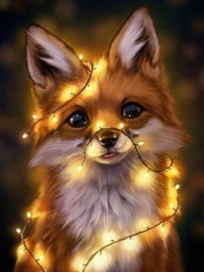 Foxy- Full Drill Diamond Painting - Specially ordered for you. Delivery is approximately 4 - 6 weeks.