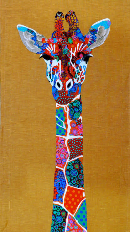 Giraffe 04- Full Drill Diamond Painting - Specially ordered for you. Delivery is approximately 4 - 6 weeks.