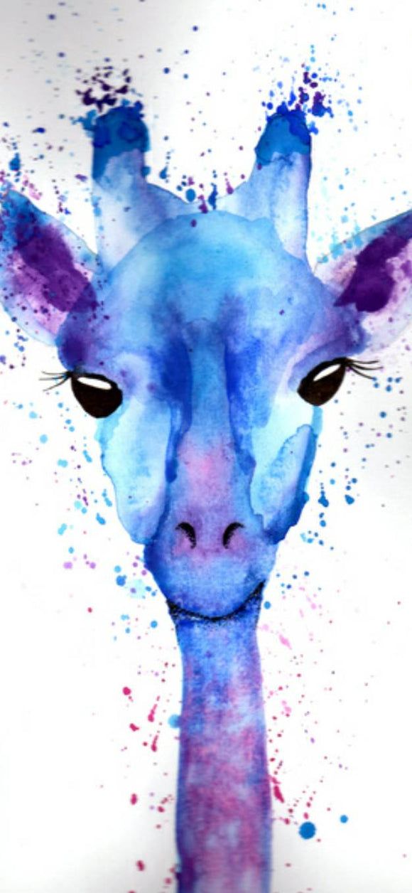 Giraffe Watercolour  - Full Drill Diamond Painting - Specially ordered for you. Delivery is approximately 4 - 6 weeks.