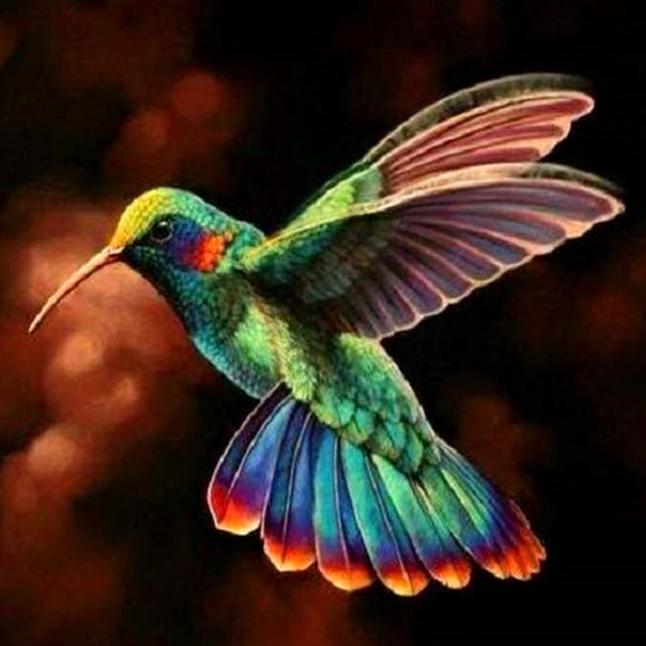 Special Order - Humming Bird - Full Drill Diamond Painting - Specially ordered for you. Delivery is approximately 4 - 6 weeks.