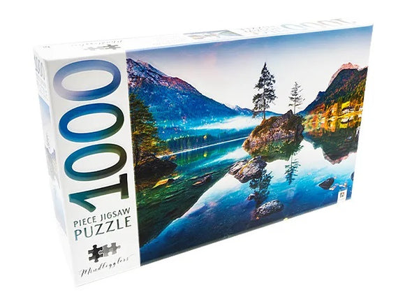 JIGSAW PUZZLE - Hintersee Lake - MINDBOG.1000 PCS