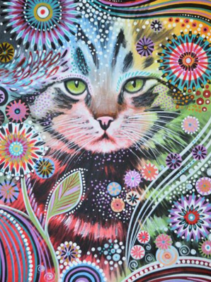 Kitten Doodle -  Full Drill Diamond Painting - Specially ordered for you. Delivery is approximately 4 - 6 weeks.