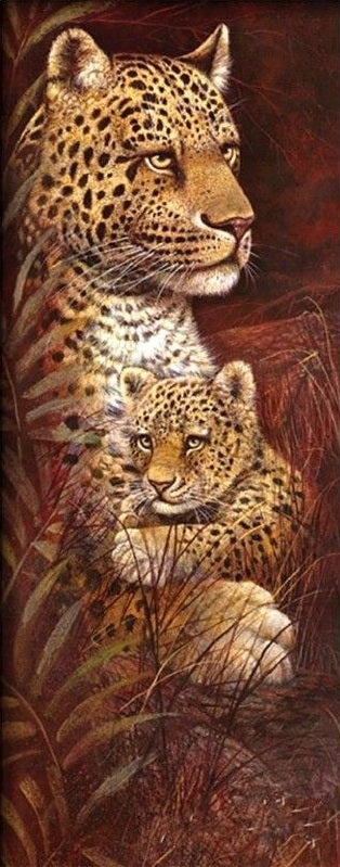 Special Order - Wild Mothers Leopard - Full Drill Diamond Painting - Specially ordered for you. Delivery is approximately 4 - 6 weeks.