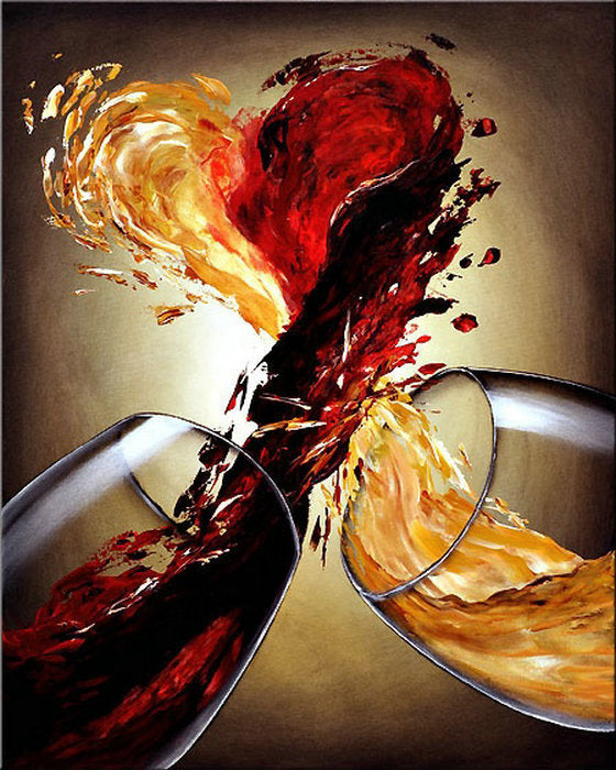 Love My Wine - Full Drill Diamond Painting - Specially ordered for you. Delivery is approximately 4 - 6 weeks.