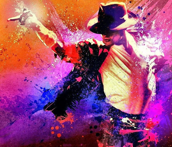 Michael Jackson- Full Drill Diamond Painting - Specially ordered for you. Delivery is approximately 4 - 6 weeks.