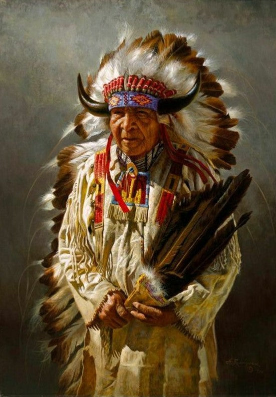 Native American 09 (2)- Full Drill Diamond Painting - Specially ordered for you. Delivery is approximately 4 - 6 weeks.