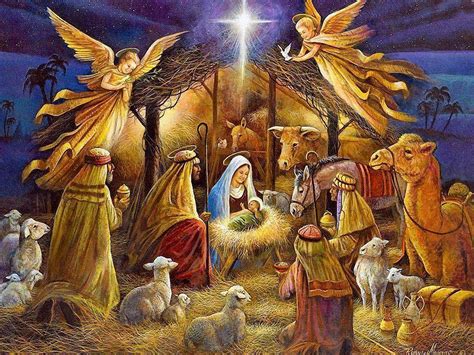 Nativity Scene - Full Drill Diamond Painting - Specially ordered for you. Delivery is approximately 4 - 6 weeks.