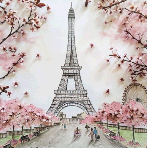 Special Order - Paris 02 - Full Drill Diamond Painting - Specially ordered for you. Delivery is approximately 4 - 6 weeks.