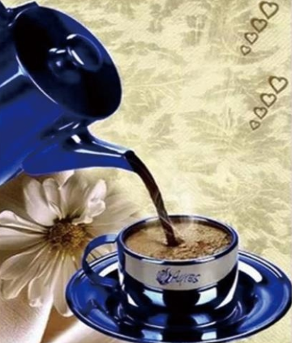 Pouring Coffee - Full Drill Diamond Painting - Specially ordered for you. Delivery is approximately 4 - 6 weeks.