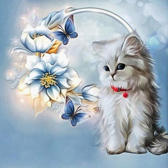 Special Order - Pretty Kitten - Full Drill Diamond Painting - Specially ordered for you. Delivery is approximately 4 - 6 weeks.