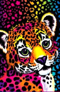 Rainbow Leopard - Full Drill Diamond Painting - Specially ordered for you. Delivery is approximately 4 - 6 weeks.