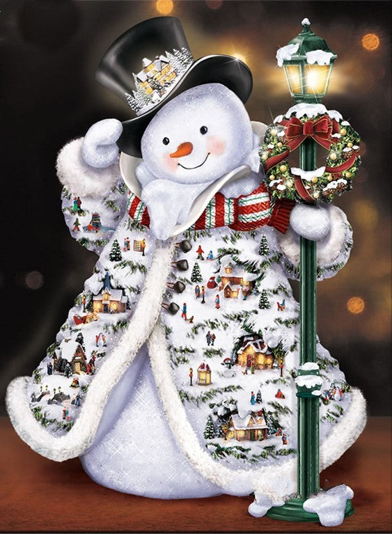 Special Order - Snow Man - Full Drill diamond painting - Specially ordered for you. Delivery is approximately 4 - 6 weeks.