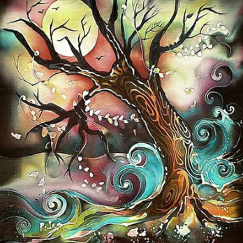 Special Order - Swirly Tree 02 - Full Drill Diamond Painting - Specially ordered for you. Delivery is approximately 4 - 6 weeks.