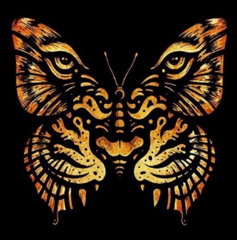 Special Order - Tiger Butterfly - Full Drill Diamond Painting - Specially ordered for you. Delivery is approximately 4 - 6 weeks.