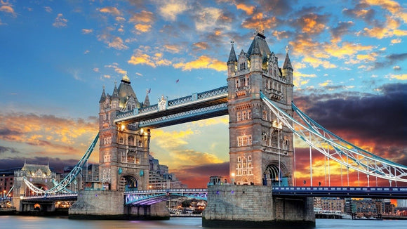 Tower Bridge 2- Full Drill Diamond Painting - Specially ordered for you. Delivery is approximately 4 - 6 weeks.