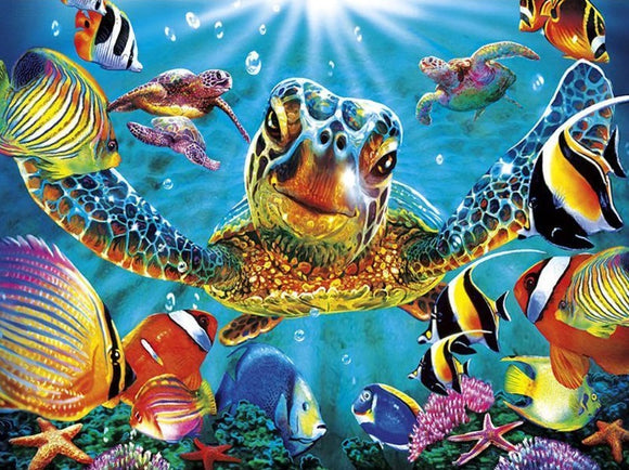 Special Order - Turtle - Full Drill diamond painting - Specially ordered for you. Delivery is approximately 4 - 6 weeks.