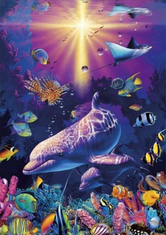 Special Order - Under the Sea 04 - Full Drill diamond painting - Specially ordered for you. Delivery is approximately 4 - 6 weeks.