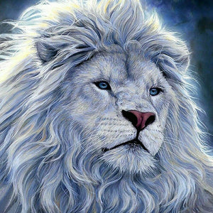 White Lion 2 - Full Drill Diamond Painting - Specially ordered for you. Delivery is approximately 4 - 6 weeks.