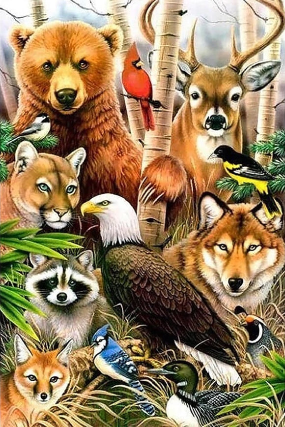 Special Order - Wildlife - Full Drill Diamond Painting - Specially ordered for you. Delivery is approximately 4 - 6 weeks.